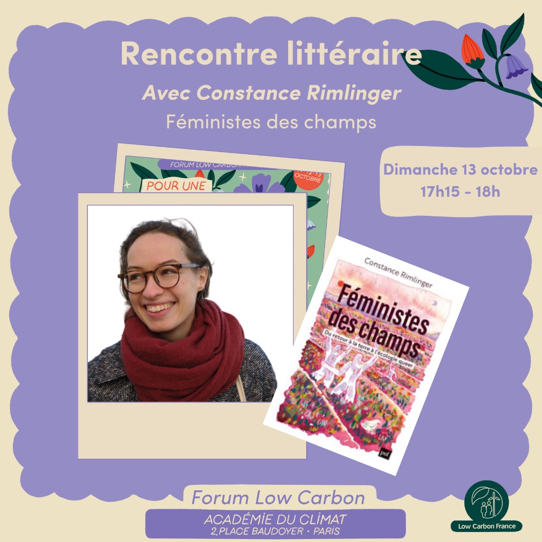 Constance Rimlinger - rencontre littéraire